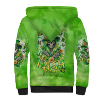 Irish Skull Sherpa Hoodie Irish Today - Wonder Print Shop
