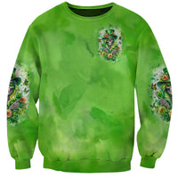 Irish Skull Sweatshirt Irish Today - Wonder Print Shop