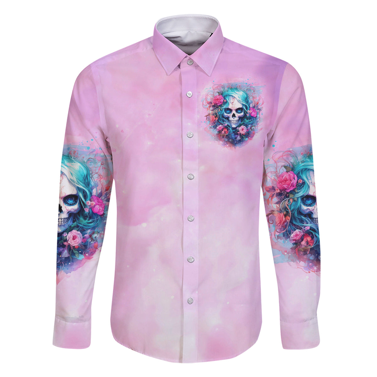 Rose Skull Family Matching Mermaid Dress and Hawaiian Shirt Bullshit So The Bitch In Me Come Out To Play - Wonder Print Shop