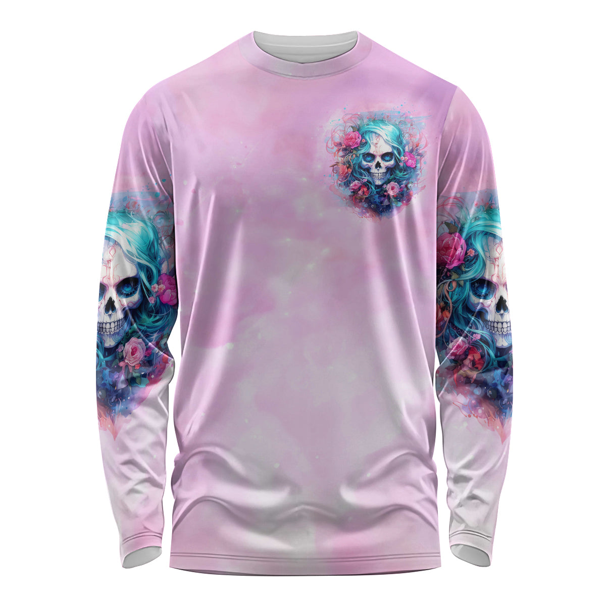 Rose Skull Long Sleeve Shirt Bullshit So The Bitch In Me Come Out To Play - Wonder Print Shop