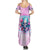 Rose Skull Summer Maxi Dress Bullshit So The Bitch In Me Come Out To Play - Wonder Print Shop
