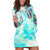 Flower Skull Hoodie Dress She Is Sunshine Mixed With A Little Hurricane