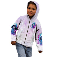 Rose Skull Kid Hoodie I'm Not Always A Bitch Just Kidding Go Fuck Yourself - Wonder Print Shop