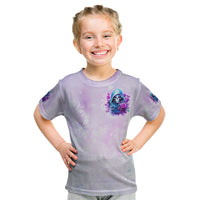 Rose Skull Kid T Shirt I'm Not Always A Bitch Just Kidding Go Fuck Yourself - Wonder Print Shop