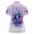 Rose Skull Women Polo Shirt I'm Not Always A Bitch Just Kidding Go Fuck Yourself - Wonder Print Shop