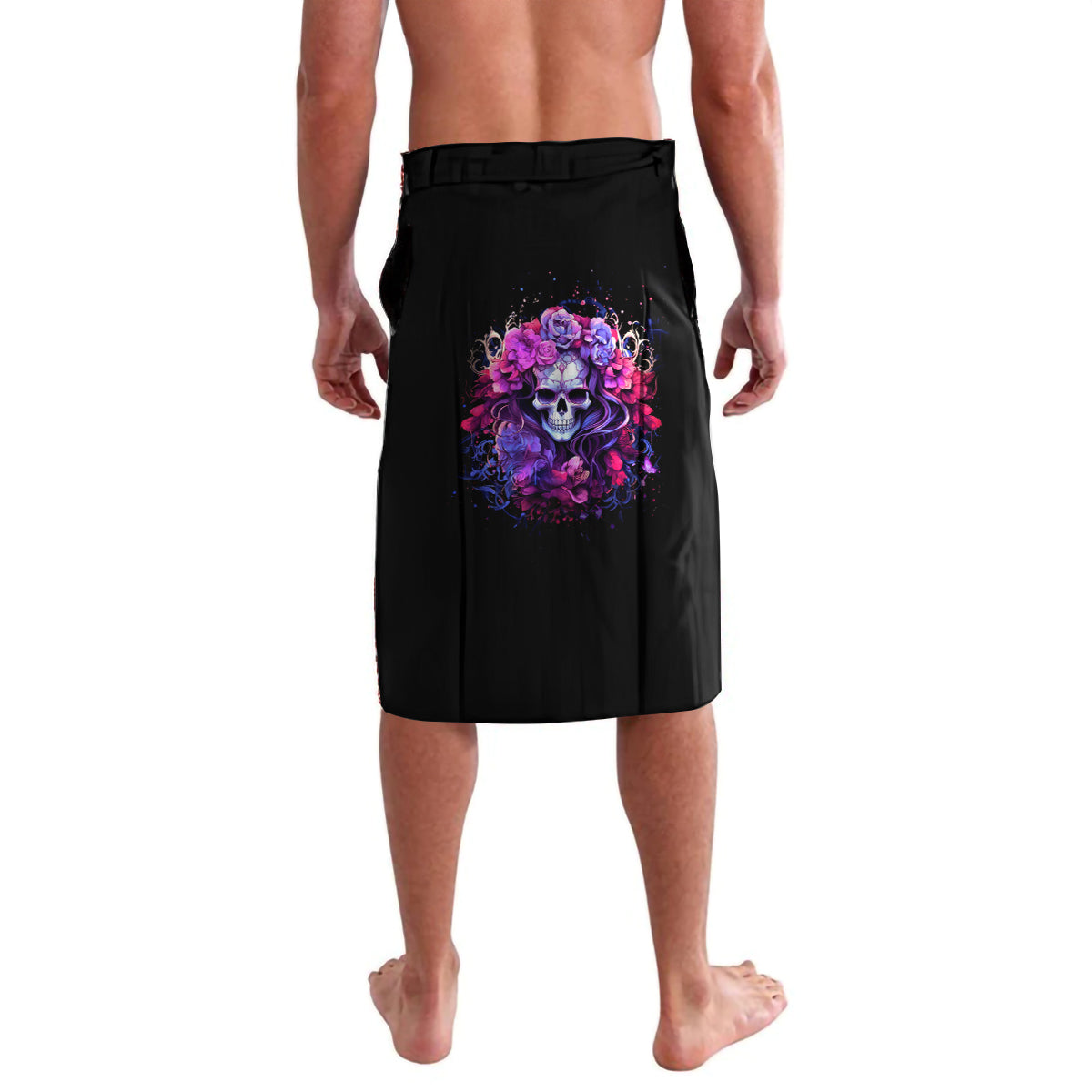 Flower Skull Lavalava The Good Girl In Me Got Tired Of The Bullshit So The Bitch In Me Came Out To Play - Wonder Print Shop