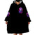Flower Skull Wearable Blanket Hoodie The Good Girl In Me Got Tired Of The Bullshit So The Bitch In Me Came Out To Play - Wonder Print Shop