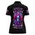 Flower Skull Women Polo Shirt The Good Girl In Me Got Tired Of The Bullshit So The Bitch In Me Came Out To Play - Wonder Print Shop
