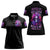 Flower Skull Women Polo Shirt The Good Girl In Me Got Tired Of The Bullshit So The Bitch In Me Came Out To Play - Wonder Print Shop