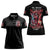 Devil Skull Women Polo Shirt The Perseon I Afraid Of Is Myself That Fucker Is Crazy - Wonder Print Shop