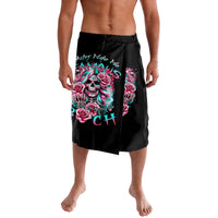 Rose Skull Lavalava Hater Make Me Famous So Keep On Hating Me Bitch - Wonder Print Shop