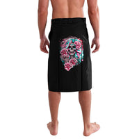 Rose Skull Lavalava Hater Make Me Famous So Keep On Hating Me Bitch - Wonder Print Shop