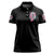 Rose Skull Women Polo Shirt Hater Make Me Famous So Keep On Hating Me Bitch - Wonder Print Shop