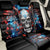 Wings Skull Back Car Seat Cover People Are Asking Me Which Sign I was Born Under I Was Born Under A Warning Sigh