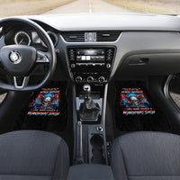 Wings Skull Car Mats People Are Asking Me Which Sign I was Born Under I Was Born Under A Warning Sigh - Wonder Print Shop