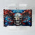 Wings Skull Tablecloth People Are Asking Me Which Sign I was Born Under I Was Born Under A Warning Sigh - Wonder Print Shop
