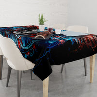 Wings Skull Tablecloth People Are Asking Me Which Sign I was Born Under I Was Born Under A Warning Sigh - Wonder Print Shop