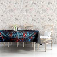 Wings Skull Tablecloth People Are Asking Me Which Sign I was Born Under I Was Born Under A Warning Sigh - Wonder Print Shop