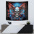 Wings Skull Tapestry People Are Asking Me Which Sign I was Born Under I Was Born Under A Warning Sigh - Wonder Print Shop