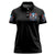 Wings Skull Women Polo Shirt People Are Asking Me Which Sign I was Born Under I Was Born Under A Warning Sigh - Wonder Print Shop