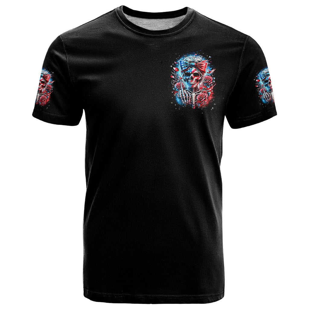 Lady Skull T Shirt Yes I'm A Bitch But Not Your - Wonder Print Shop