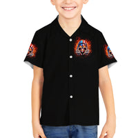 My Give A Fuck Is Broken But My Go Fuck Your Self Family Matching Short Sleeve Bodycon Dress and Hawaiian Shirt - Wonder Print Shop