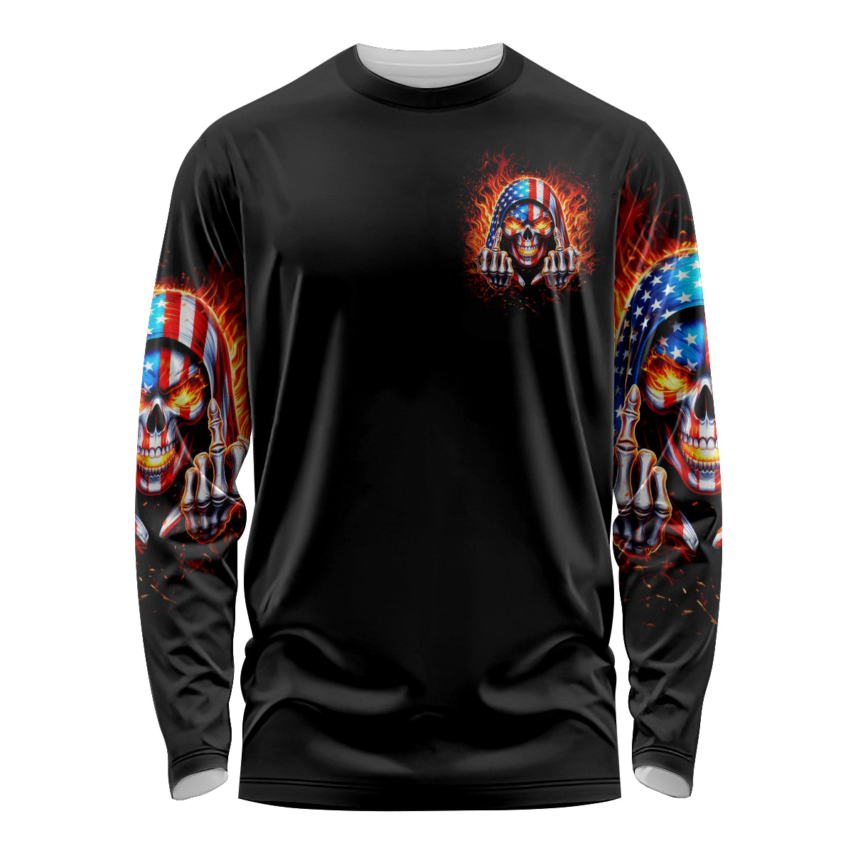 My Give A Fuck Is Broken But My Go Fuck Your Self Long Sleeve Shirt - Wonder Print Shop