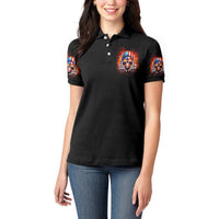My Give A Fuck Is Broken But My Go Fuck Your Self Women Polo Shirt - Wonder Print Shop