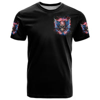 American Skull T Shirt I'm Not Anti Social I'm Just Not User Friendly - Wonder Print Shop