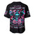 Rose Skull Baseball Jersey Heaven Don't Want Me And Hell's Afraid I'll Take Over - Wonder Print Shop