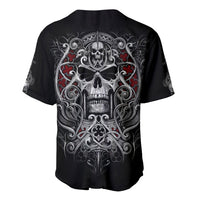 Skull Baseball Jersey Ethereal Reapers Skull-Faced Death Angels - Wonder Print Shop