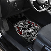 Skull Car Mats Ethereal Reapers Skull-Faced Death Angels - Wonder Print Shop