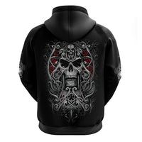 Skull Hoodie Ethereal Reapers Skull-Faced Death Angels - Wonder Print Shop