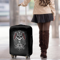 Skull Luggage Cover Ethereal Reapers Skull-Faced Death Angels - Wonder Print Shop