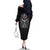 Skull Off The Shoulder Long Sleeve Dress Ethereal Reapers Skull-Faced Death Angels - Wonder Print Shop