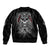Skull Sleeve Zip Bomber Jacket Ethereal Reapers Skull-Faced Death Angels - Wonder Print Shop