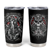 Skull Tumbler Cup Ethereal Reapers Skull-Faced Death Angels - Wonder Print Shop
