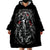 Skull Wearable Blanket Hoodie Ethereal Reapers Skull-Faced Death Angels - Wonder Print Shop