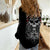 Skull Women Casual Shirt Ethereal Reapers Skull-Faced Death Angels - Wonder Print Shop