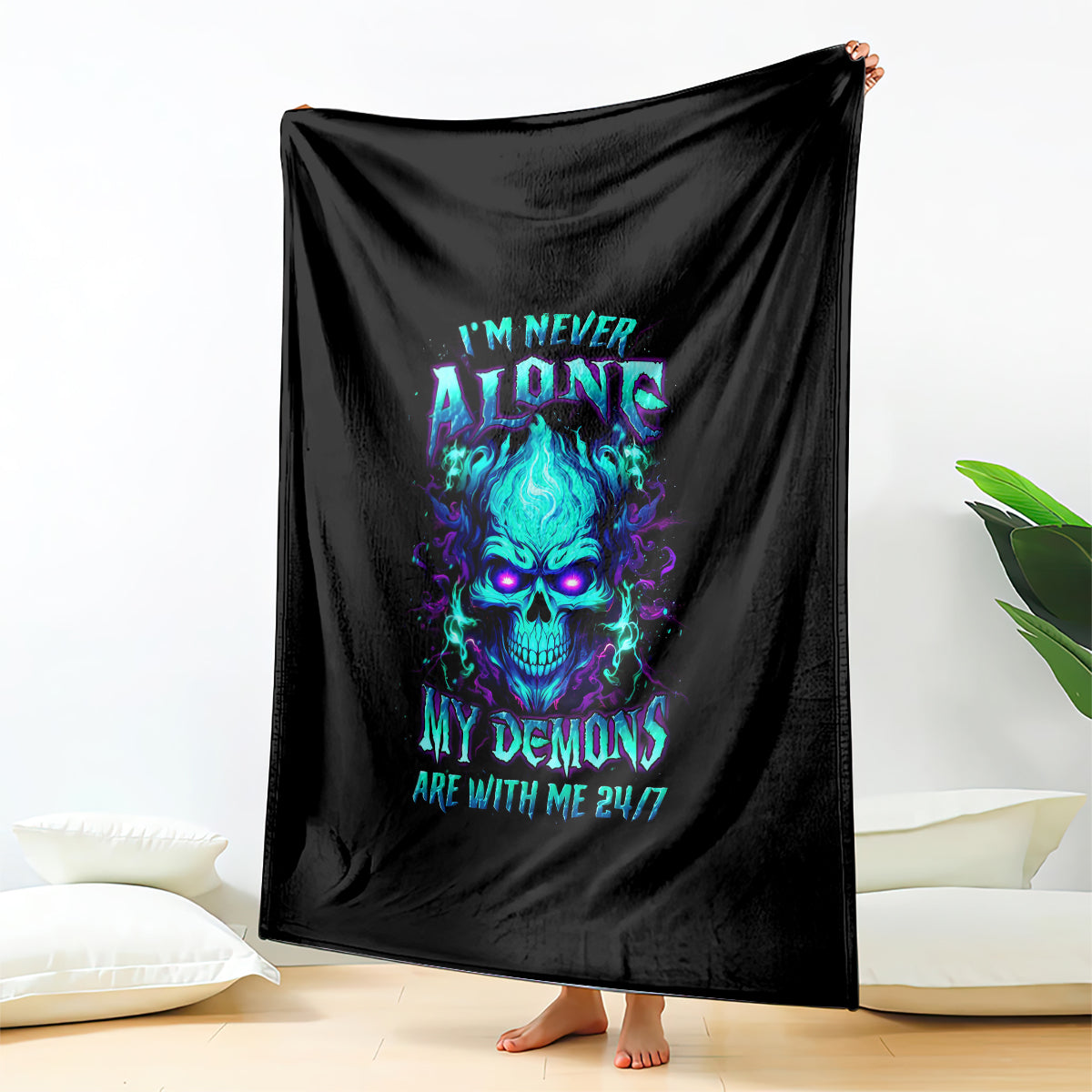 flame-skull-blanket-im-never-alone-my-demons-with-me-247