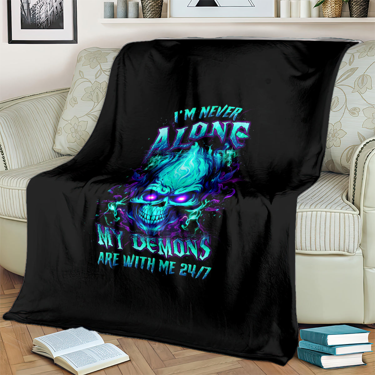 flame-skull-blanket-im-never-alone-my-demons-with-me-247