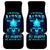 Flame Skull Car Mats I'm Never Alone My Demons With Me 24/7 - Wonder Print Shop