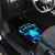 Flame Skull Car Mats I'm Never Alone My Demons With Me 24/7 - Wonder Print Shop