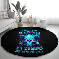 flame-skull-round-carpet-im-never-alone-my-demons-with-me-247