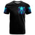 Flame Skull T Shirt I'm Never Alone My Demons With Me 24/7 - Wonder Print Shop