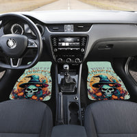 Witch Skull Car Mats Buckle Up Buttercup You Just FLipped My Witch Switch - Wonder Print Shop