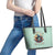 Witch Skull Leather Tote Bag Buckle Up Buttercup You Just FLipped My Witch Switch - Wonder Print Shop