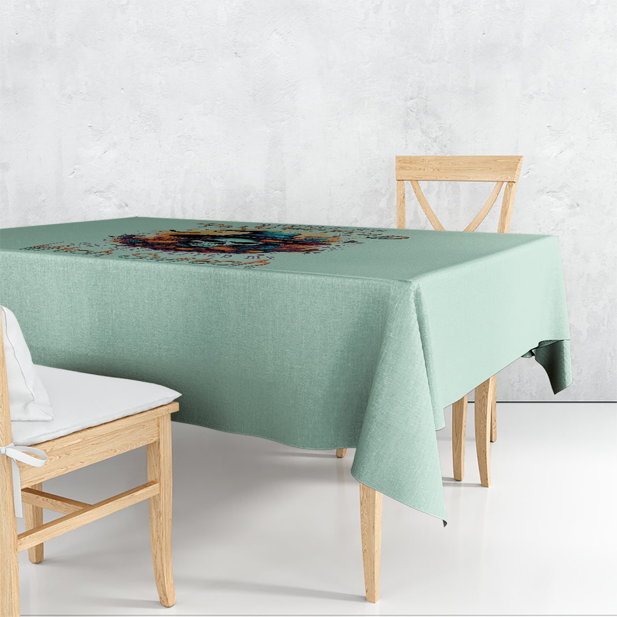 Witch Skull Tablecloth Buckle Up Buttercup You Just FLipped My Witch Switch - Wonder Print Shop