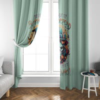 Witch Skull Window Curtain Buckle Up Buttercup You Just FLipped My Witch Switch - Wonder Print Shop