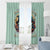 Witch Skull Window Curtain Buckle Up Buttercup You Just FLipped My Witch Switch - Wonder Print Shop